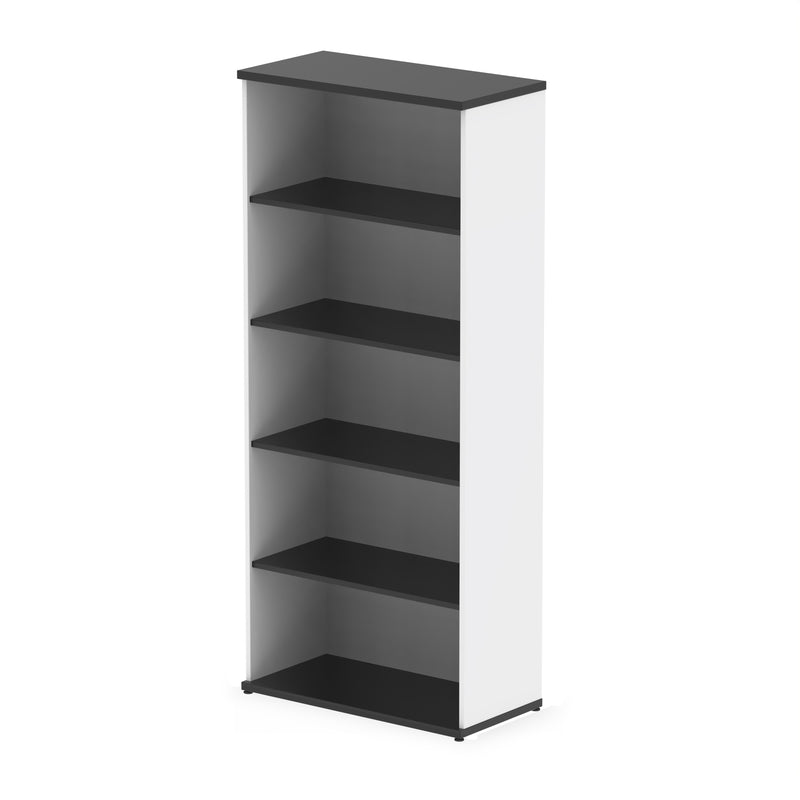 Impulse Bookcase (Available in 4 Sizes) - Black & White - 2000 - Homesplex