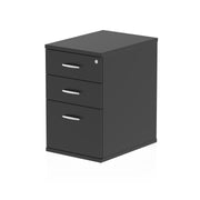 Impulse Desk High Pedestal - Black - 600 - Homesplex