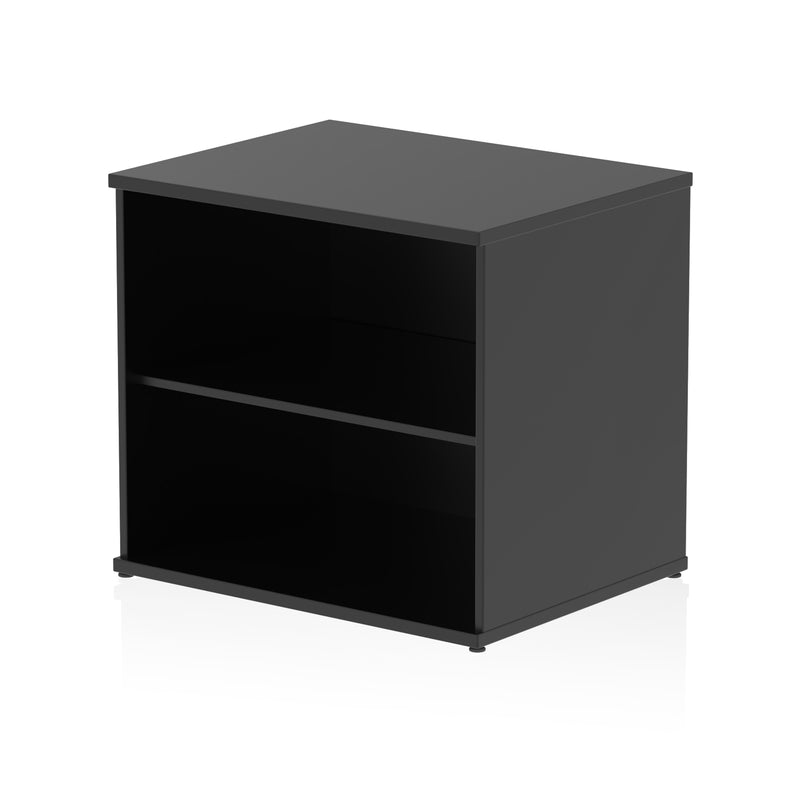 Impulse Desk High Bookcase - Black - Homesplex