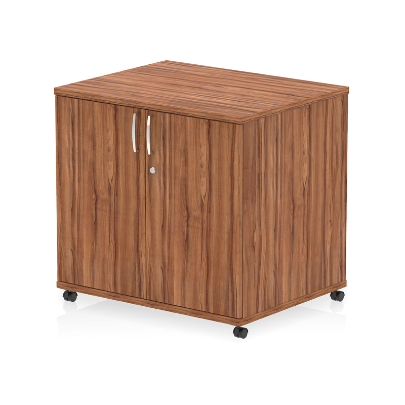 Impulse Mobile Cupboard - Walnut - Homesplex