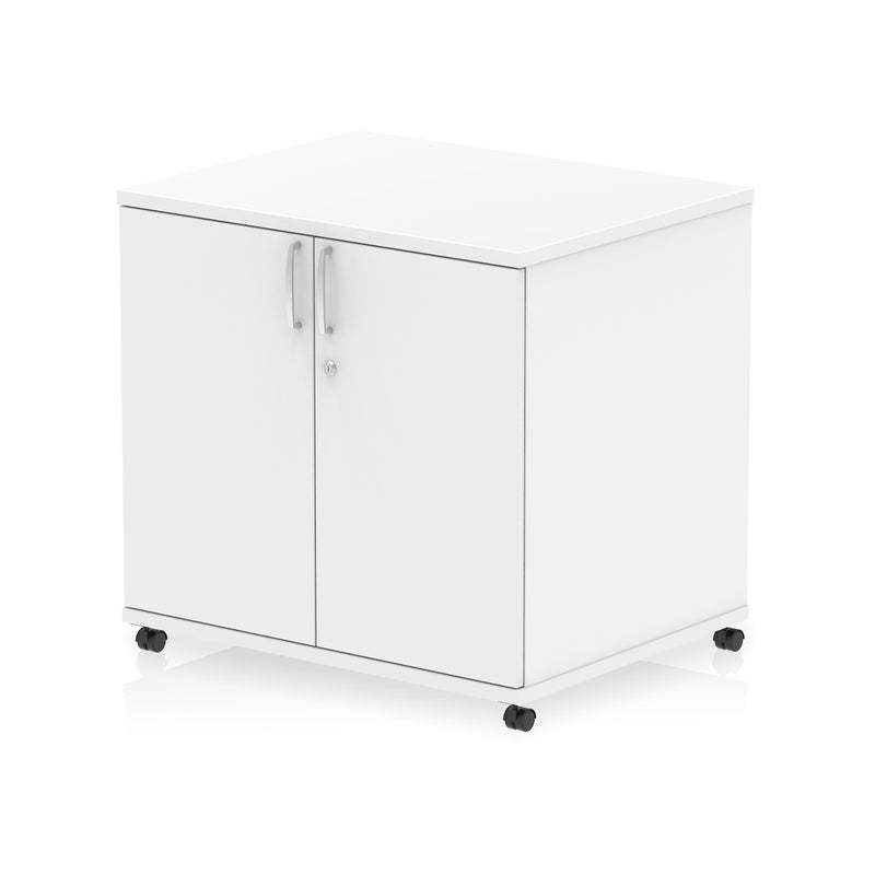 Impulse Mobile Cupboard - White - Homesplex