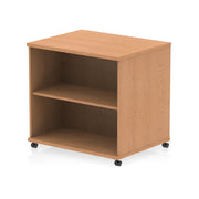 Impulse Mobile Bookcase - Oak - Homesplex