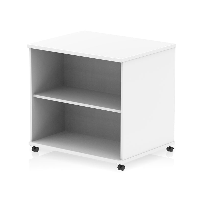 Impulse Mobile Bookcase - White - Homesplex
