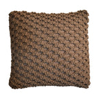 Myra Loop Weave Cushion Set of 2 - Coffee