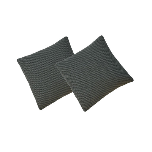 Green Cotton Cushion Set of 2