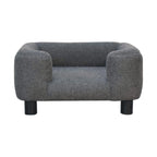 Mini Battleship Tweed Pet Sofa Bed