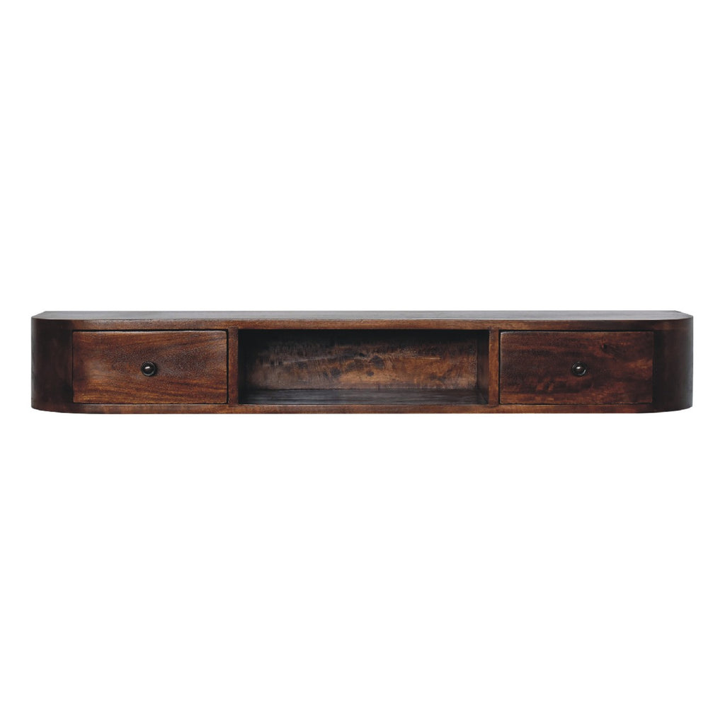 Lunar 2 Drawer Wall Mounted Console
