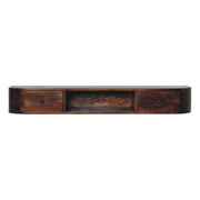 Lunar 2 Drawer Wall Mounted Console