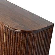 Chunky Chestnut Wall Mounted Console