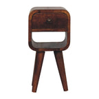 Extra Mini Chestnut Curve Lower Bedside