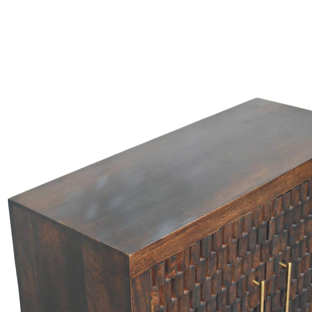 Cadiz Carved Panel Cabinet
