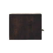 Cadiz Carved Open-Slot Bedside