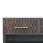 Cadiz Carved Shoe Storage Bench
