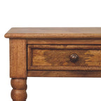 Spindle Bedside Table