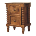 Spindle Amber Bedside