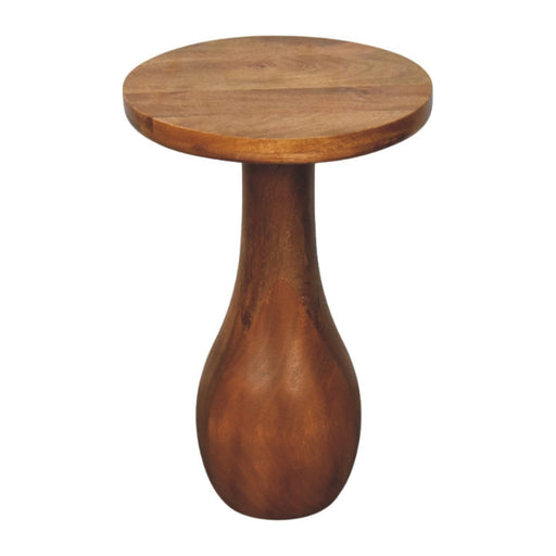 Curved Base Side Table