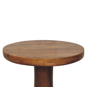 Curved Base Side Table