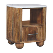 Beaumont Marble Bedside