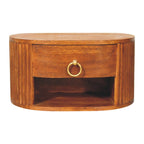 Oval Wall Nightstand