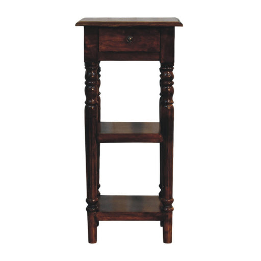 Tall Turned Leg Side Table