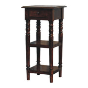 Tall Turned Leg Side Table