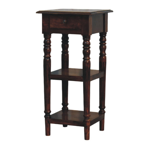 Tall Turned Leg Side Table