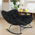 Indoor Outdoor Rocking Chair Oversized Egg Papasan Chair