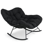 Indoor Outdoor Rocking Chair Oversized Egg Papasan Chair