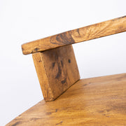 Industrial Office Desk & Stool - Rustic Hairpin Home Office Organiser - image 4