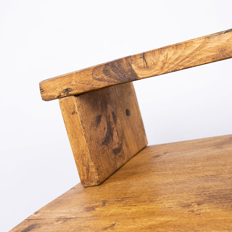 Industrial Office Desk & Stool - Rustic Hairpin Home Office Organiser - image 4