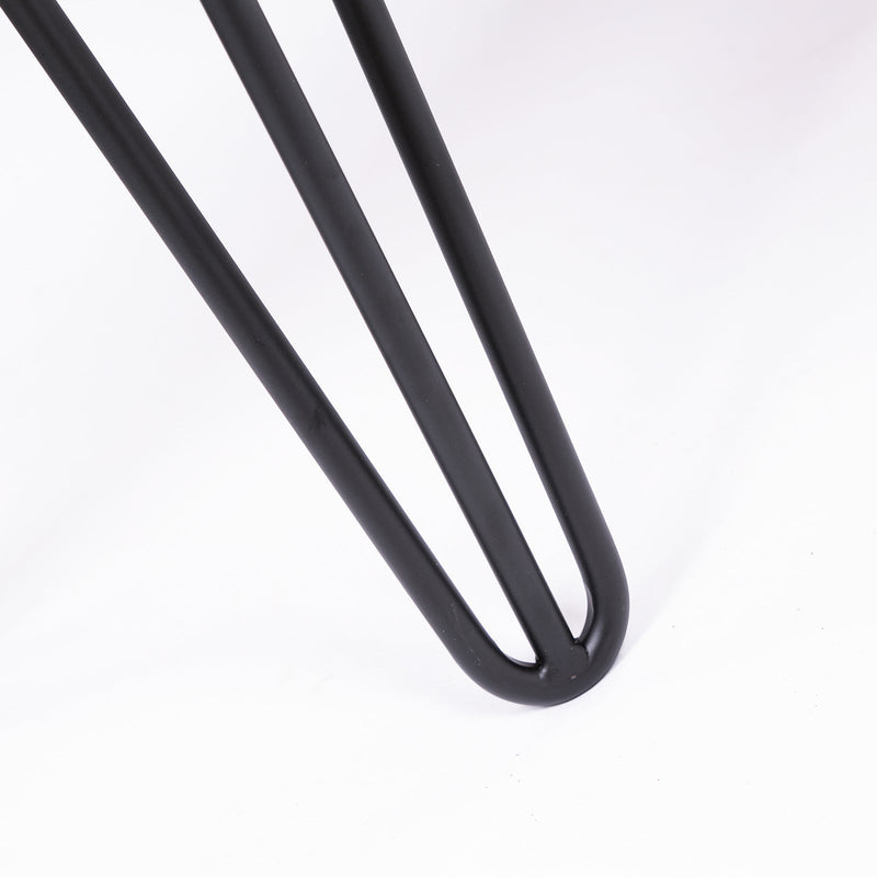 Industrial Office Desk & Stool - Rustic Hairpin Home Office Organiser - image 6