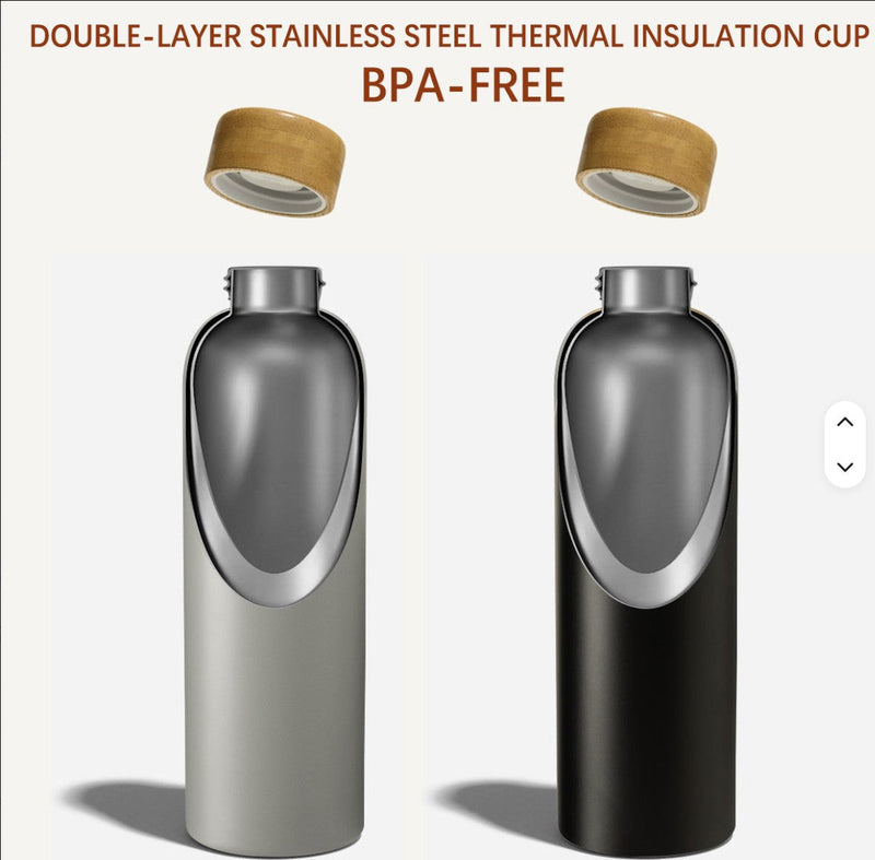 SaunaPlunge Cork Insulated Sauna Bottle - 500ml