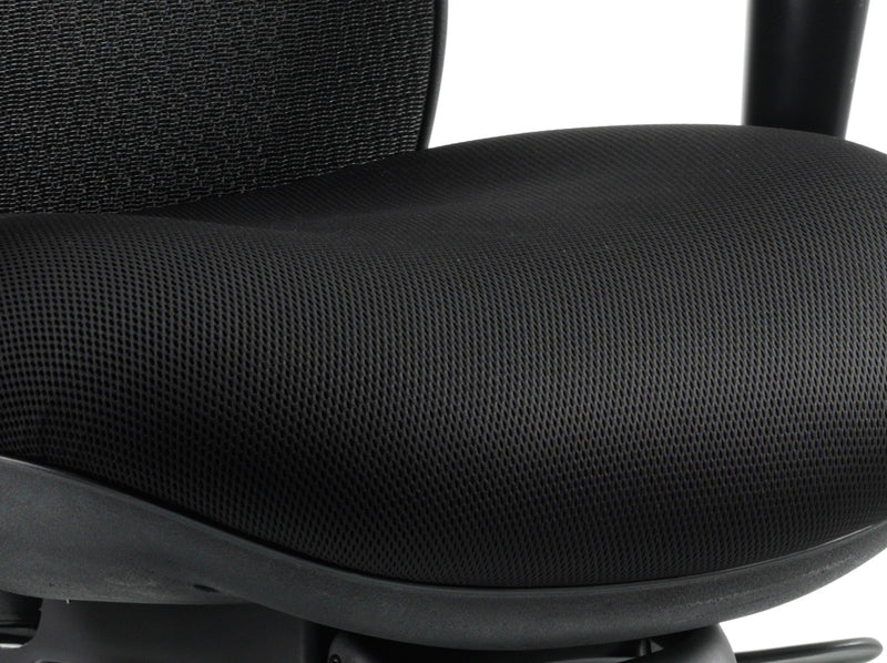 Stealth Shadow High Mesh Back Ergonomic Posture Chair with Arms