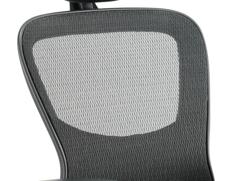 Stealth Shadow High Mesh Back Ergonomic Posture Chair with Arms