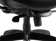 Stealth Shadow High Mesh Back Ergonomic Posture Chair – Black Airmesh with Headrest, headrest detail