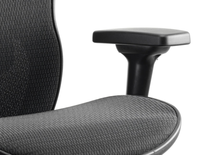 Stealth Shadow High Mesh Back Ergonomic Posture Chair with Arms