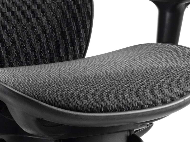 Stealth Shadow High Mesh Back Ergonomic Posture Chair with Arms