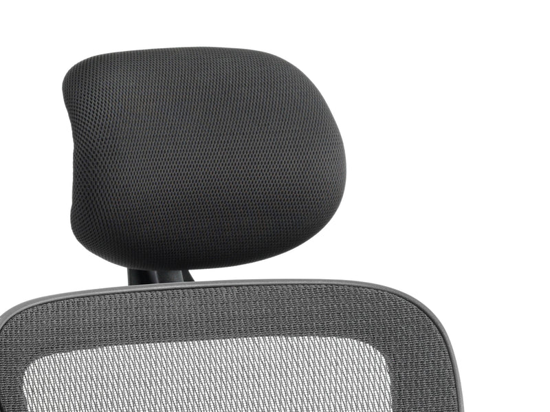 Stealth Shadow High Mesh Back Ergonomic Posture Chair with Arms