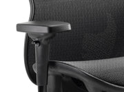 Stealth Shadow High Mesh Back Ergonomic Posture Chair – Black Mesh with Headrest, lifestyle view