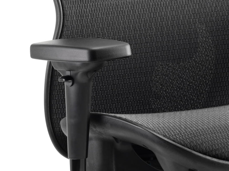 Stealth Shadow High Mesh Back Ergonomic Posture Chair – Black Mesh with Headrest, lifestyle view