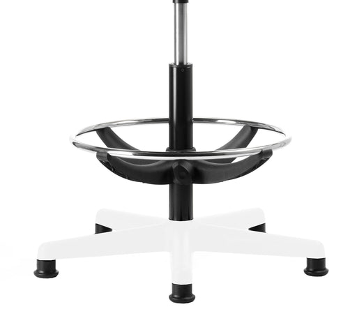 Hi Rise Draughtsman Kit Complete - Footring, Gas Lift and Glides, Black and Chrome
