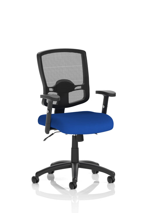 Dynamic Portland II task operator chair in Bespoke Stevia Blue