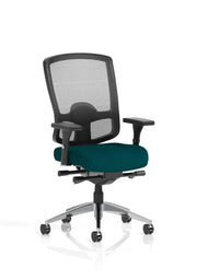 Regent High Mesh Back Ergonomic Posture Chair – Bespoke Maringa Teal Mesh