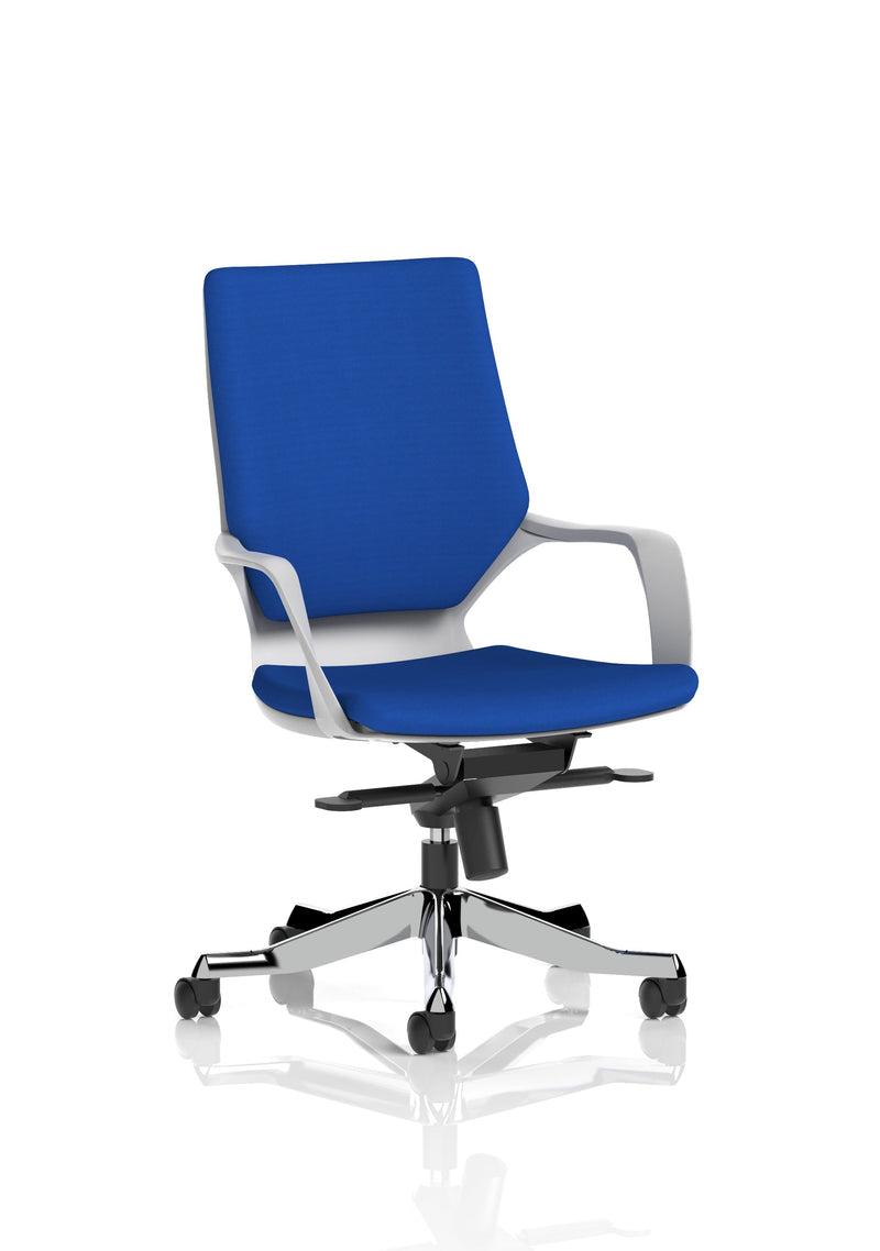 Xenon Medium Back Executive Chair - Bespoke Stevia Blue