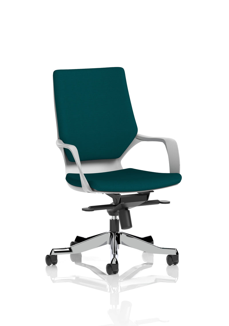 Xenon Medium Back Executive Chair - Bespoke Maringa Teal