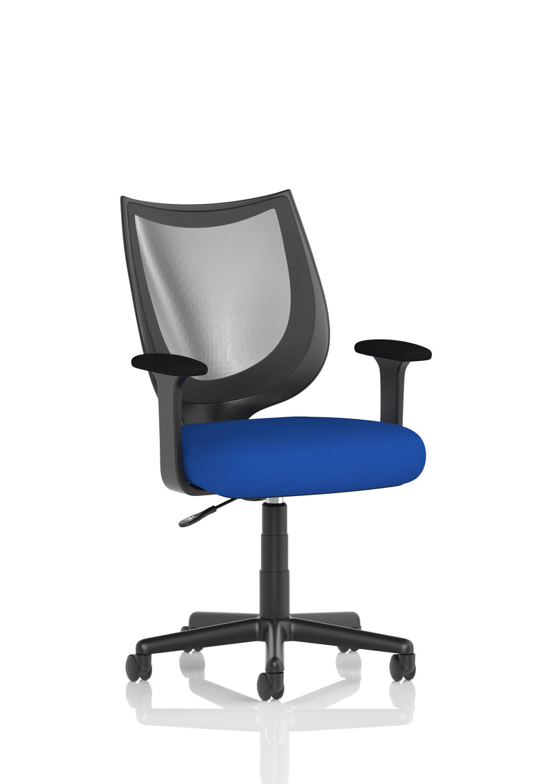 Camden Task Operator Chair - Bespoke Stevia Blue