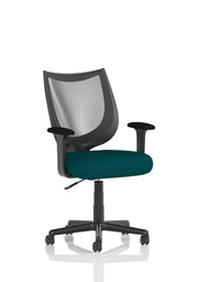 Camden Task Operator Chair - Bespoke Maringa Teal