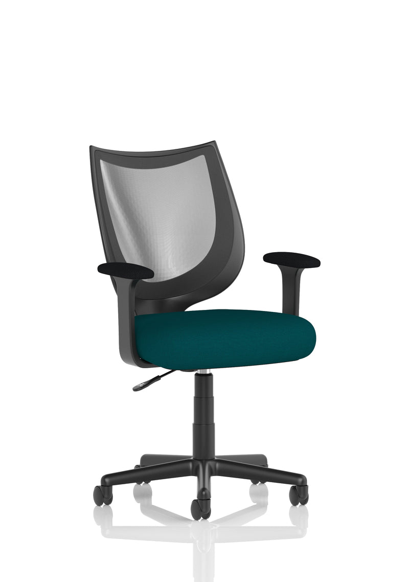 Camden Task Operator Chair - Bespoke Maringa Teal
