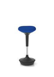 Sitall Deluxe Posture Stool – Bespoke Stevia Blue Fabric