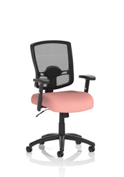 Dynamic Portland task operator chair in Bespoke Maringa Teal